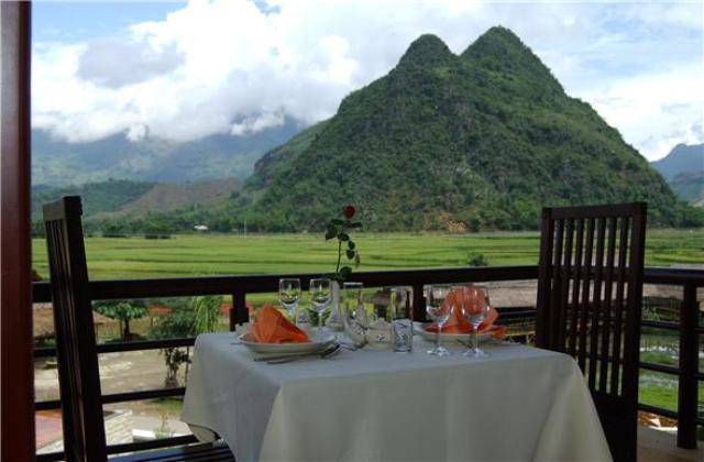 Restaurant à Mai Chau Lodge resort
